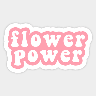 Flower Power Sticker